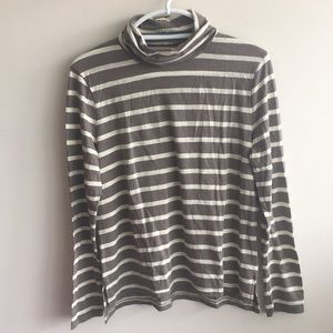 MADEWELL Striped Turtleneck